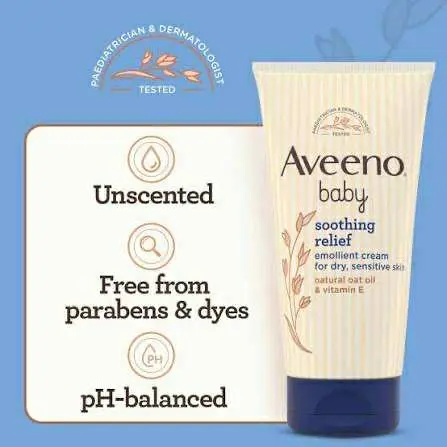 Picture of Aveeno Baby Soothing Relief Emollient Cream 150ml France