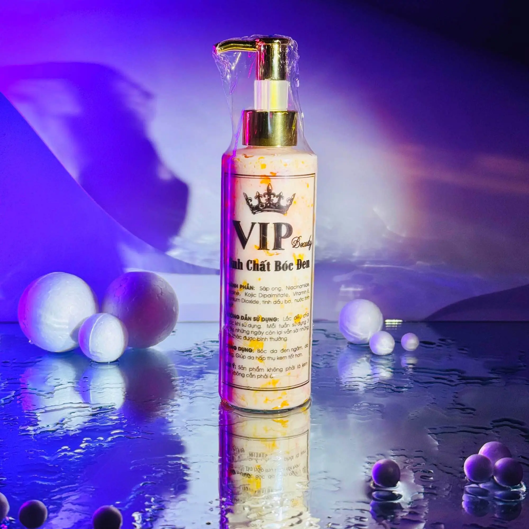 Picture of VIP BEAUTY TINH CHAT BOC DEN  BODY WHITENING CREAM 250g