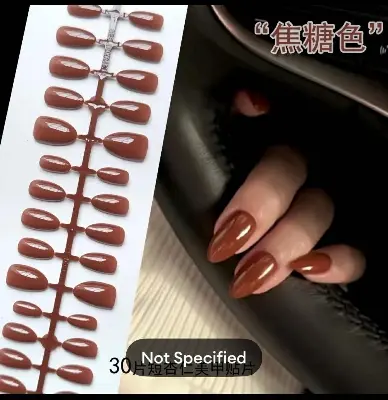 Picture of 30 Pieces Fake Nail Set wit