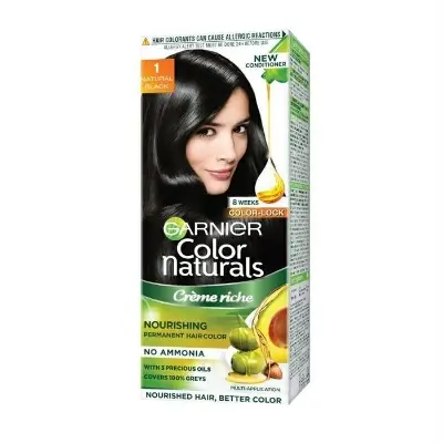 Picture of Garnier Color Naturals Shade 1 Natural Black 35ml+30g