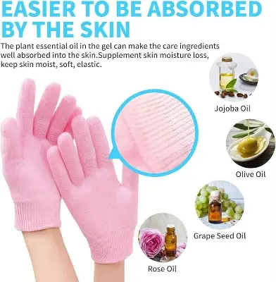 Picture of Spa Gel Socks And Gloves Moisturizing Hand + Feet Care Socks