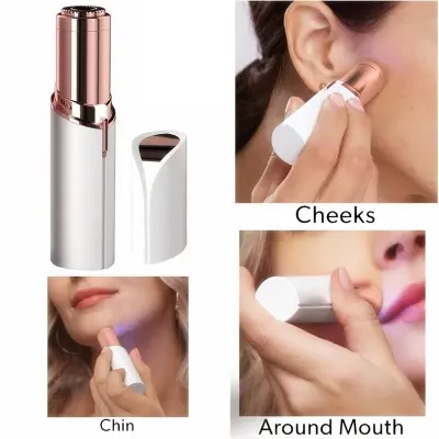 Picture of Finishing Touch Flawless (battery system not rechargeable) Facial Hair Remover For Women - Silver And Rose Gold(Battary system)**no battery with product u have to install****