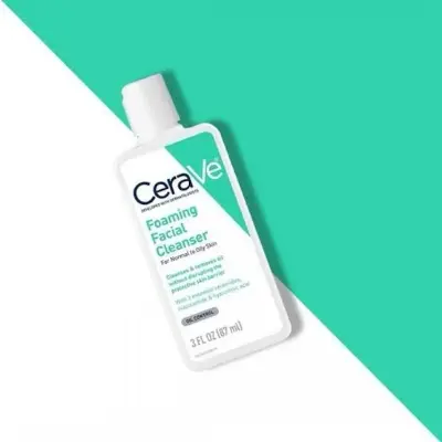 Picture of CeraVe Foaming Facial Cleanser For Normal To Oily Skin 87ml
