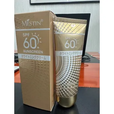 Picture of MESTIN sunscreen SPF 60 SUPER SUNSCREEN POWERFRICTION RESISTONTLIGHT FEXTURE