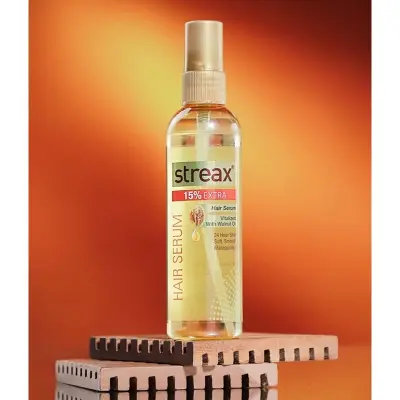 Picture of Streax Hair Serum Vitalized with Walnut Oil 90ml / 45ml