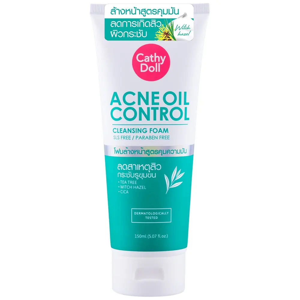 Picture of Cathy Doll Acne Oil Control Cleansing Foam Paraban Free - 150 ml (Thailand)