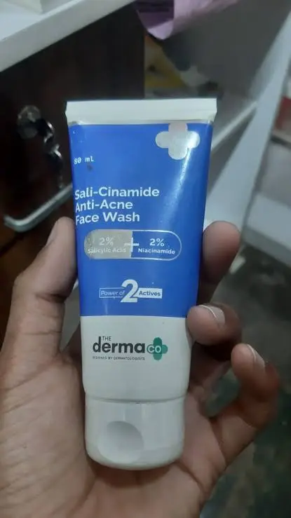 Picture of The Derma Co Sali Cinamide Anti Acne Face Wash - 80ml
