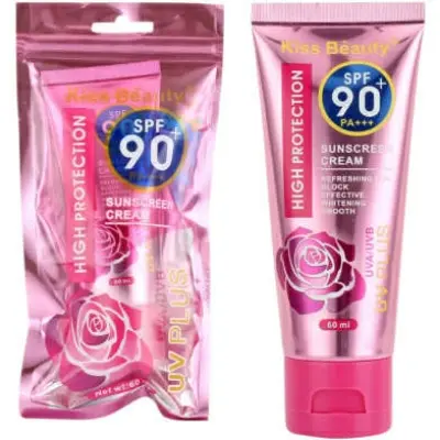 Picture of Kiss Beauty SPF 90 PA+++ High Protection Sunscreen Cream