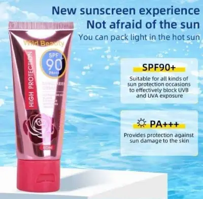Picture of Kiss Beauty SPF 90 PA+++ High Protection Sunscreen Cream