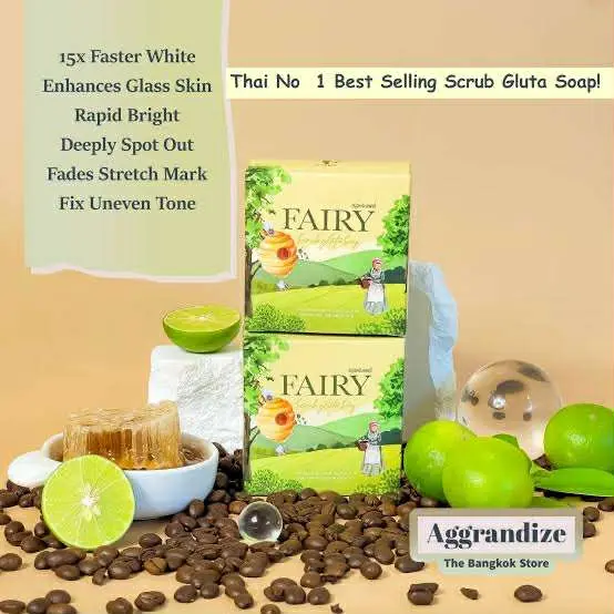 Picture of FAIRY Scrub Gluta Soap