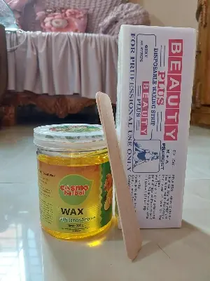Picture of Cosmo Herbal Lemon Honey Wax With 80pcs Strips and stick