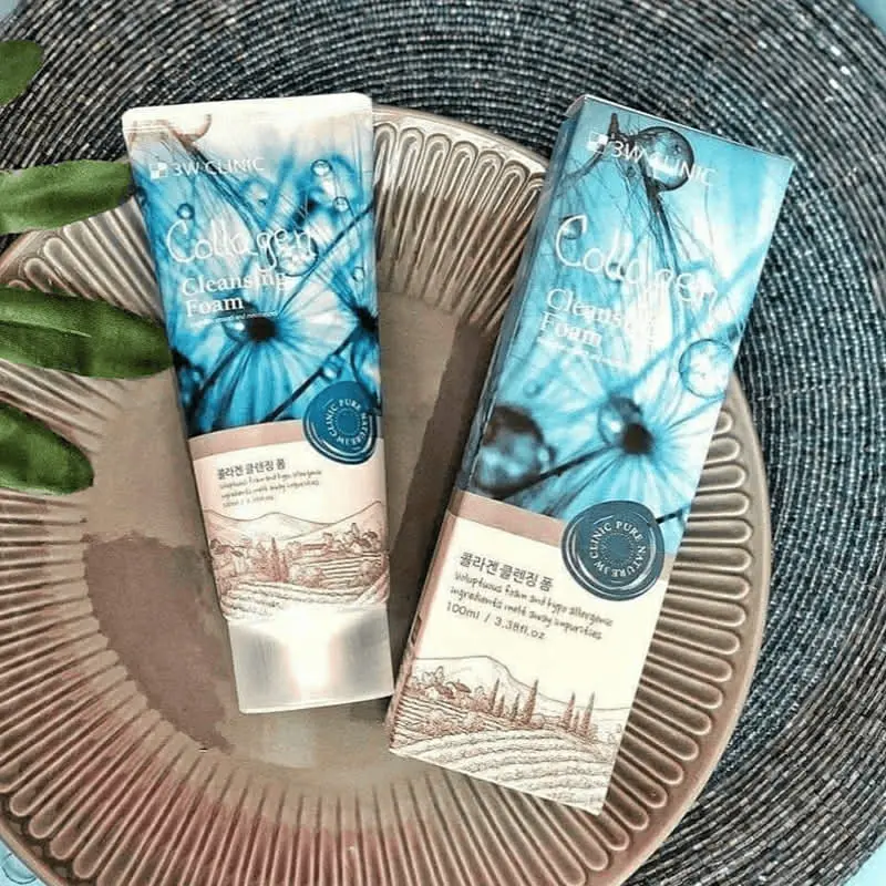 Picture of 3W Clinic Collagen Foam Cleansing 100ml - Face Wash - Face Wash