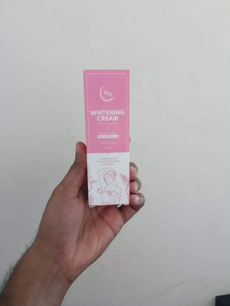 Picture of Vm WHITENING CREAM for sensitive areas Collagen & Milk Quick Whitening