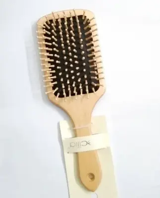Picture of Cecilie Fashion Paddle Cushion Large Size Wooden Hair Brush