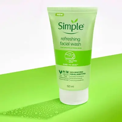 Picture of Simple Kind to Skin Refreshing Facial Gel Wash-150ml
