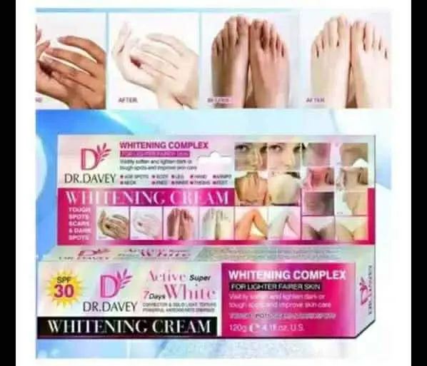 Picture of DR.DAVEY Body & Privet part Super Whitening Cream 120gm