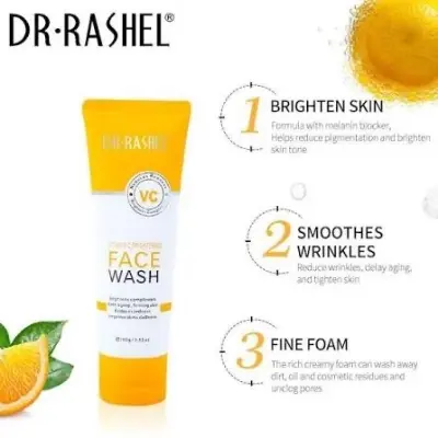 Picture of Dr Rashel Vitamin C Brightening Face Wash 100G - Face Wash