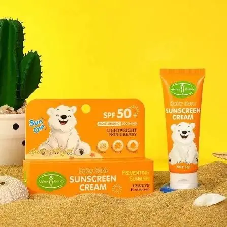 Picture of Aichun Beauty Baby Care Sunscreen Cream With SPF 50+-30gm