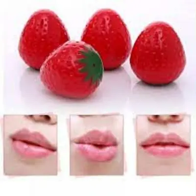 Picture of Forzero Strawberry Lip Balm Moisturizing Smooth Lip Lines Anti-Drying Lip Care Product