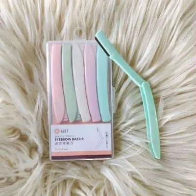 Picture of Keli Eye Brow Razor Mini Type 5 Pcs Pack of Disposable Blades for Eyebrow Trimming