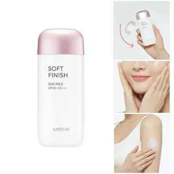 Picture of Missha All Around Safe Block Soft Finish Sun Milk SPF50+ Or PA+++