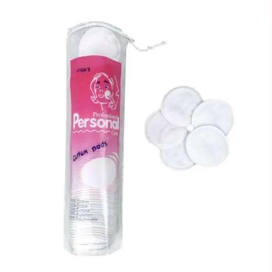 Picture of Round Cotton pad Cosmetic Pads make up remover pad - 100 pc
