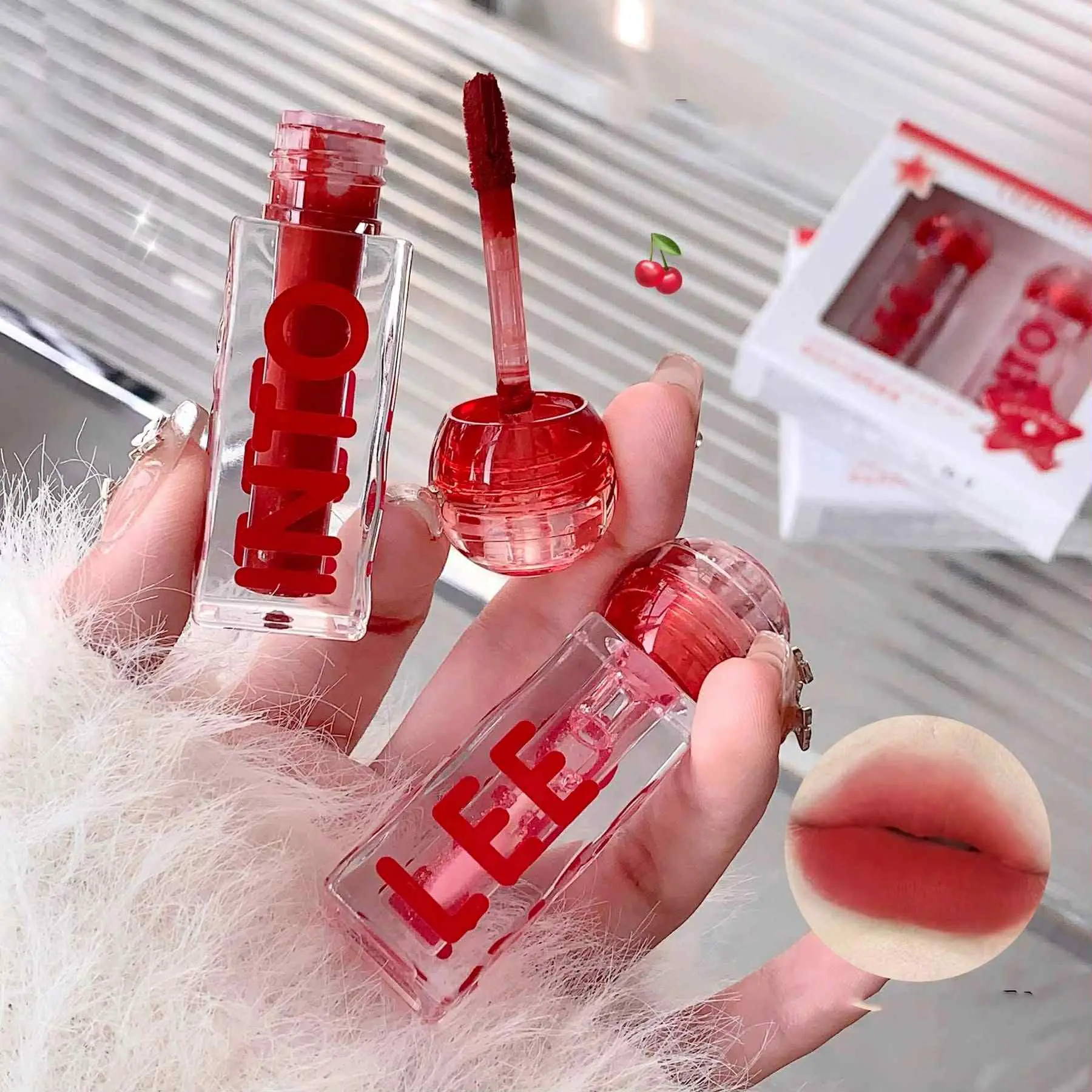 Picture of LEEINTO Lucky Float Lip Glaze Set-2pcs