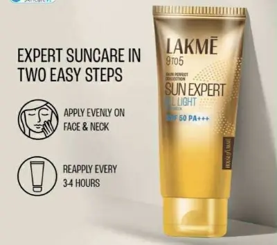 Picture of Lakme Sun Expert SPF50 PA++ Super Matte Lotion Sunscreen 100ml