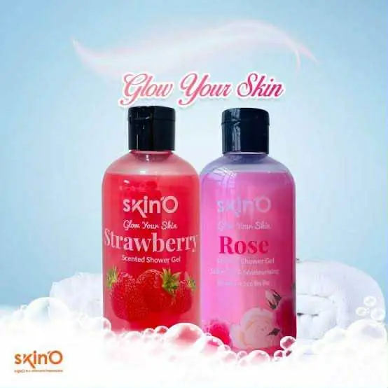 Picture of SKINO STRAWBERRY+ROSE COMBO SCENTED SHOWER GEL 220ML (made in bangladesh)