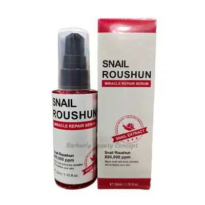 Picture of ROUSHUN MIRACLE REPAIR SNAIL EXTRACT HYALURONIC ACID SERUM 50 ml