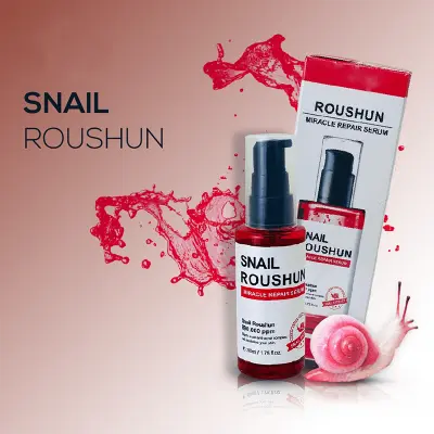 Picture of ROUSHUN MIRACLE REPAIR SNAIL EXTRACT HYALURONIC ACID SERUM 50 ml