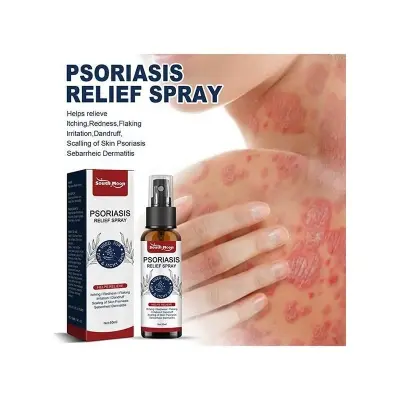 Picture of Psoriasis Relief Spray, Psoriasis Spray 2pcs Repair Skin Portable For Eczema For Skin Itch