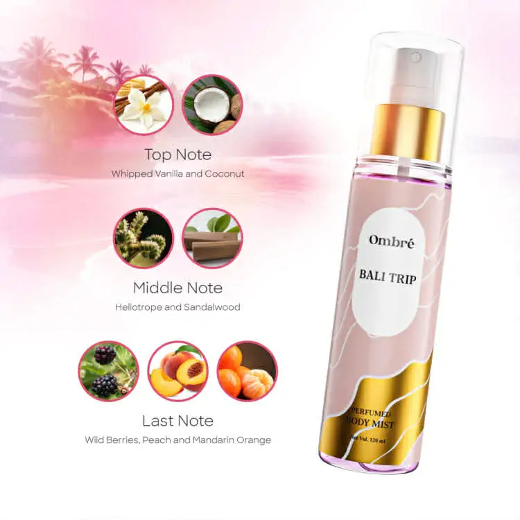 Picture of Ombré Perfumed Body Mist – Bali Trip (120ml)