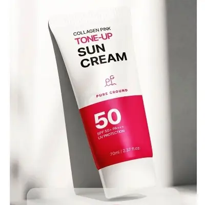 Picture of Collagen pink tone - up sun cream