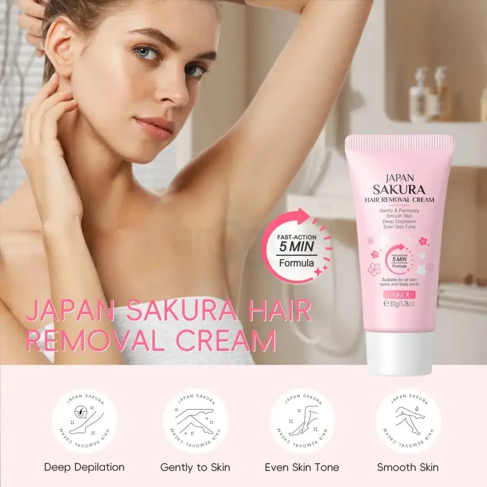 Picture of Laikou Japan Sakura Hair Removal Cream - 50g