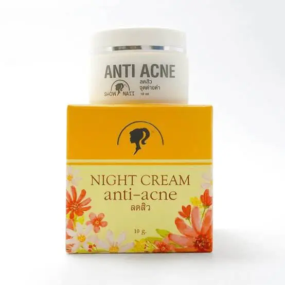 Picture of night cream anti acne