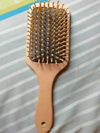 Picture of Cecilie Fashion Paddle Cushion Large Size Wooden Hair Brush