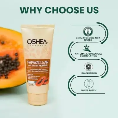 Picture of Oshea Herbals Papayaclean Anti Blemishes Face Wash 100 ml