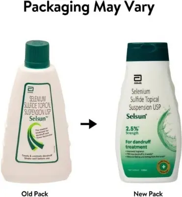 Picture of Selsun Suspension Anti Dandruff Shampoo - 120ml