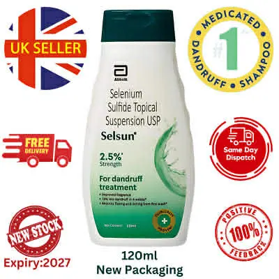 Picture of Selsun Suspension Anti Dandruff Shampoo - 120ml