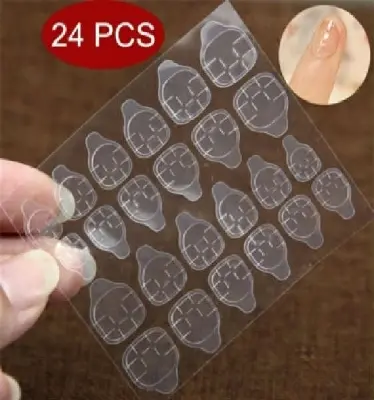Picture of 24 pcs Nail Glue Stickers 1 Sheets