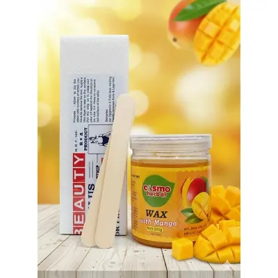 Picture of Cosmo Herbal Waxing Strip 80 pic + Mango Wax 500gm