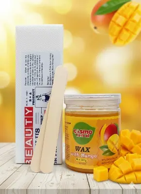 Picture of Cosmo Herbal Waxing Strip 80 pic + Mango Wax 500gm
