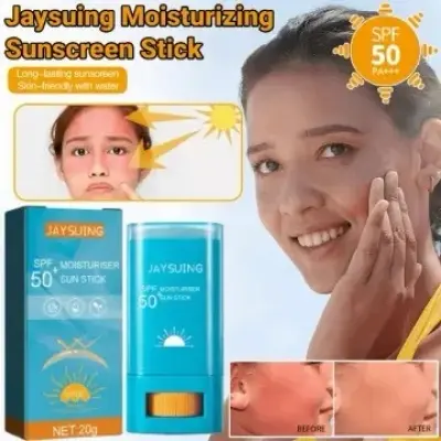Picture of Jaysuing Sunscreen cream Stick SPF 50+ UV Protective Anti Oxidant sun block Isolation cream Lightweight Korea