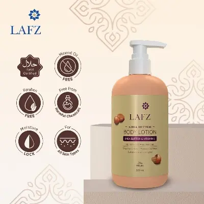 Picture of LAFZ Halal Shea Butter Body Lotion (500ml)