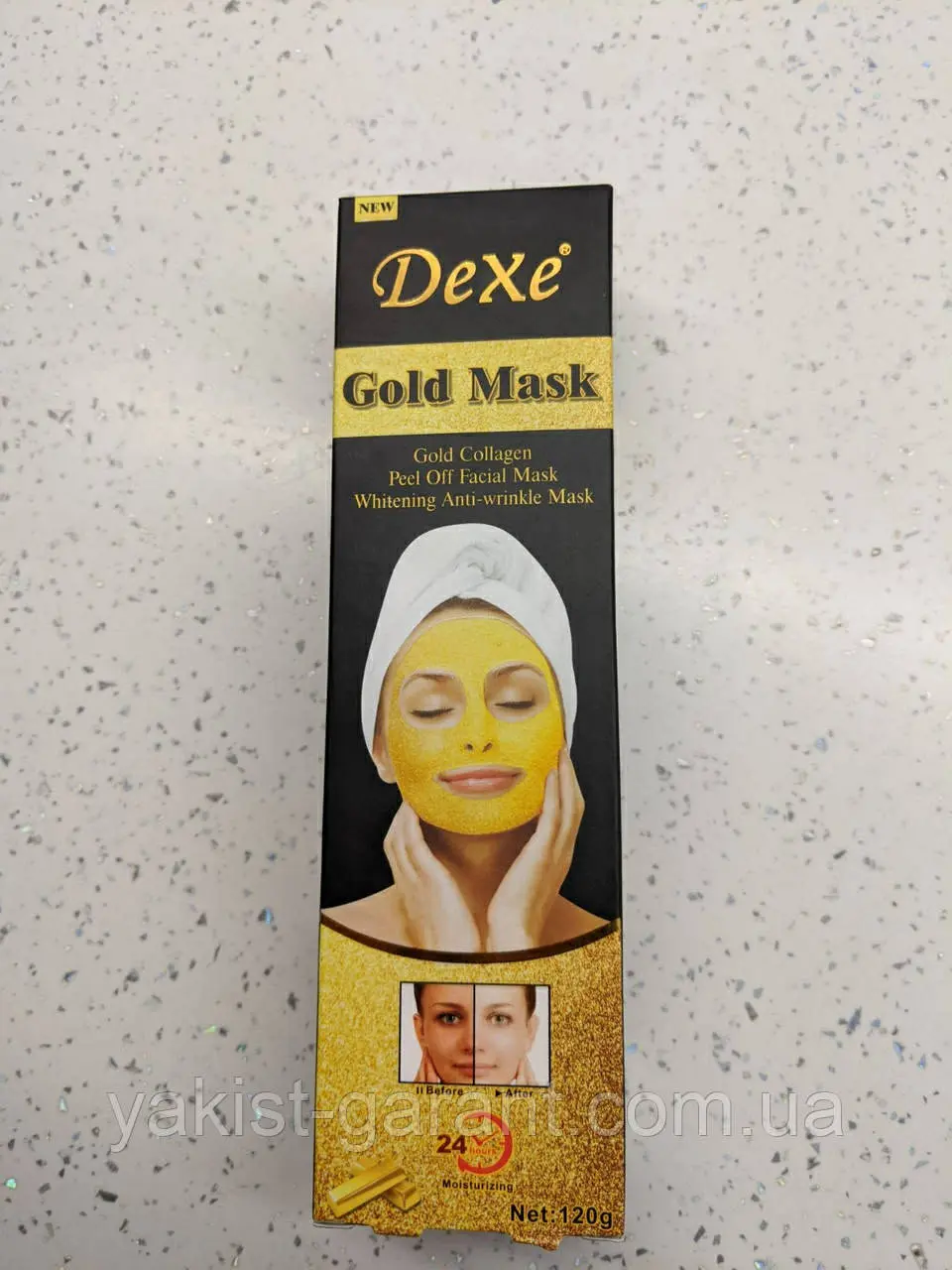 Picture of Dexe Gold Mask Deep Clean Blackhead 120gm