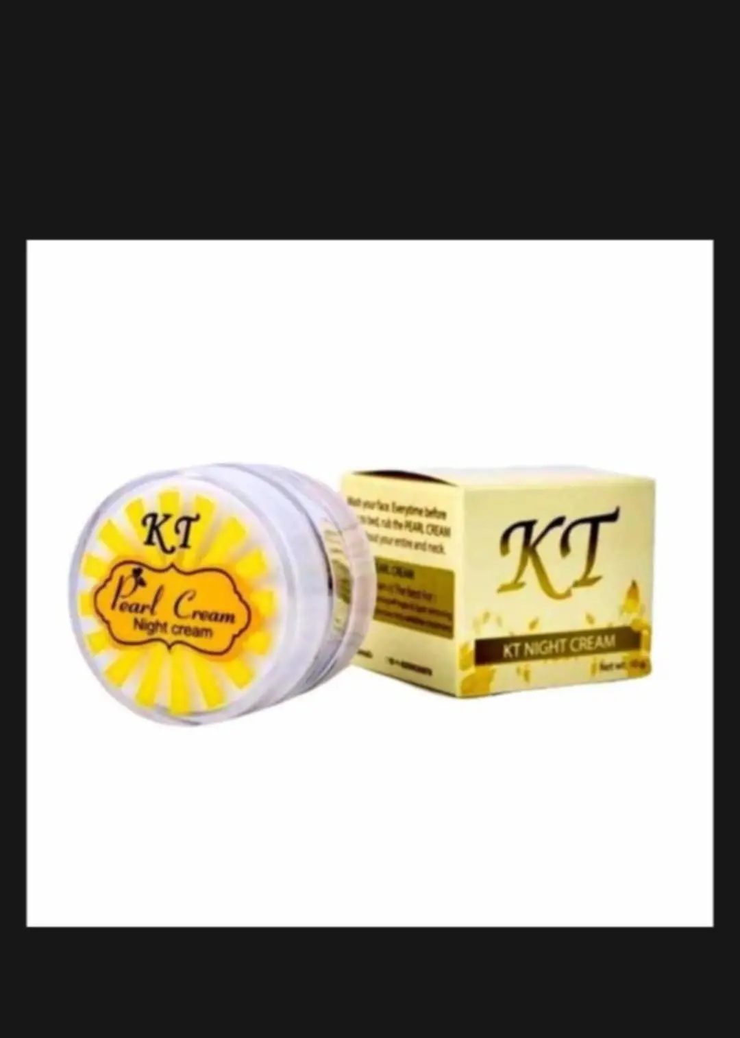 Picture of KT GOLD PLUS NIGHT CREAM (10G) MADE IN THAILAND