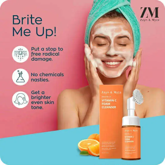 Picture of ZM Vitamin C Foaming Face Wash -100 ml