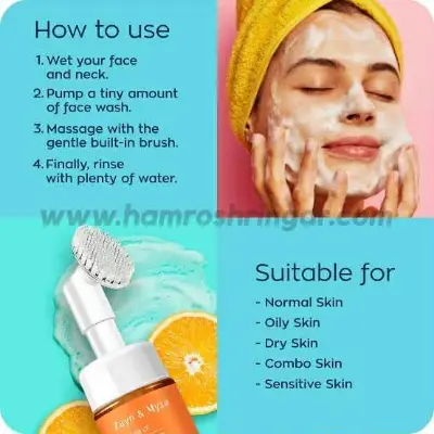 Picture of ZM Vitamin C Foaming Face Wash -100 ml