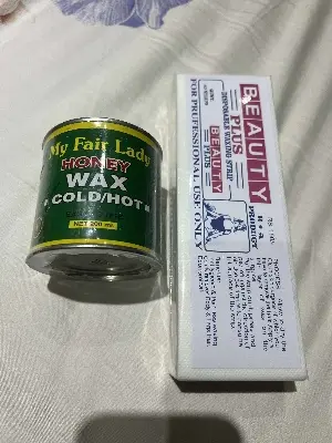 Picture of My Fair Lady Cold Wax Easy To Use 200ml Body Hair Removal with WAX Paper 80pcs Combo